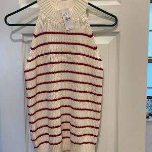 Sweater halter top.  NBW.  Bought at the LOFT.